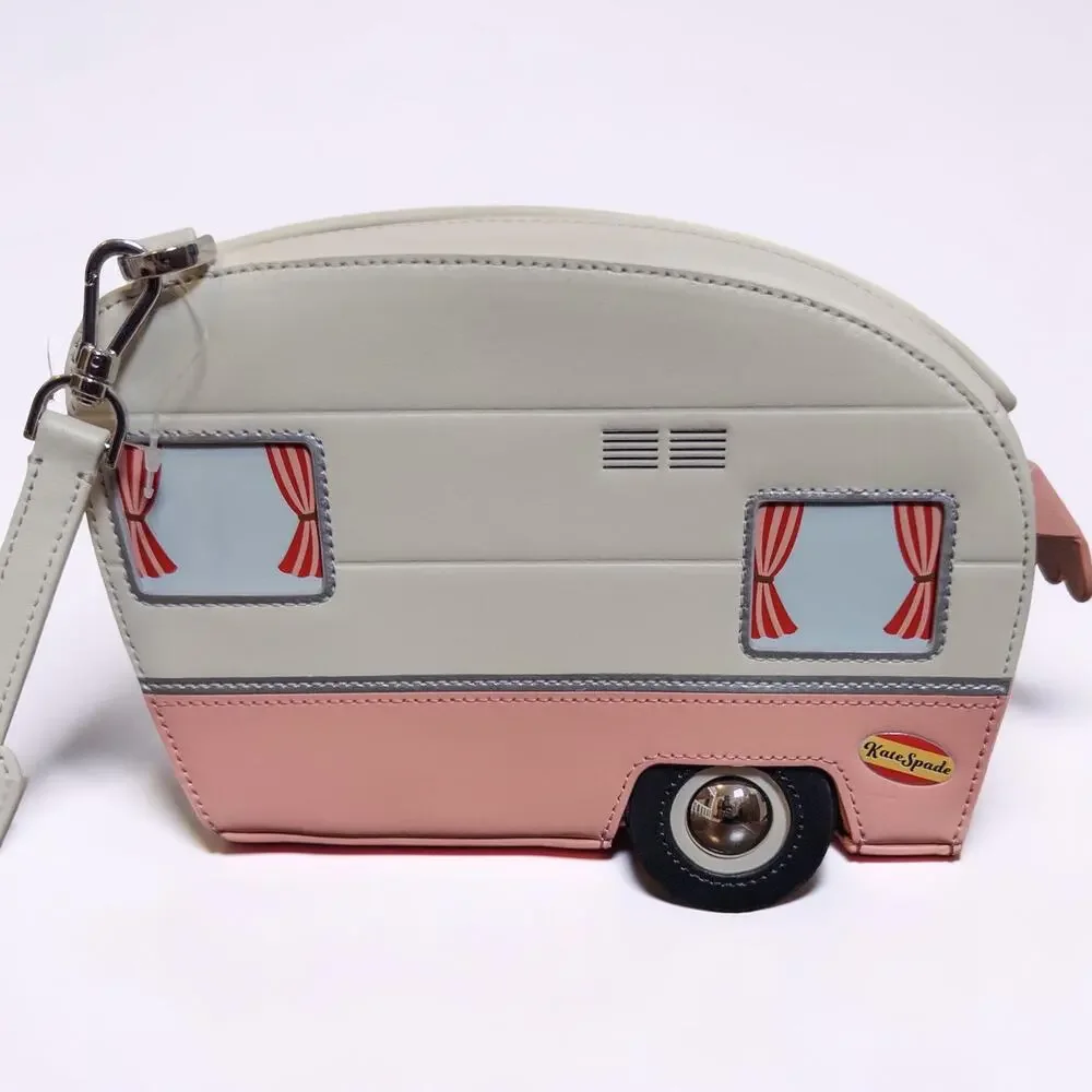 Kate Spade Day Tripper Camper Van Leather Crossbody Bag KG736